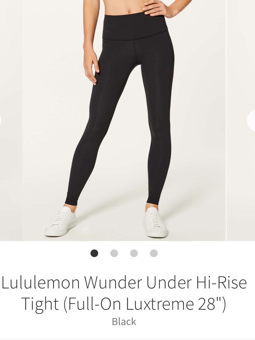 Lululemon Wunder Under Hi-Rise  28" Size  12